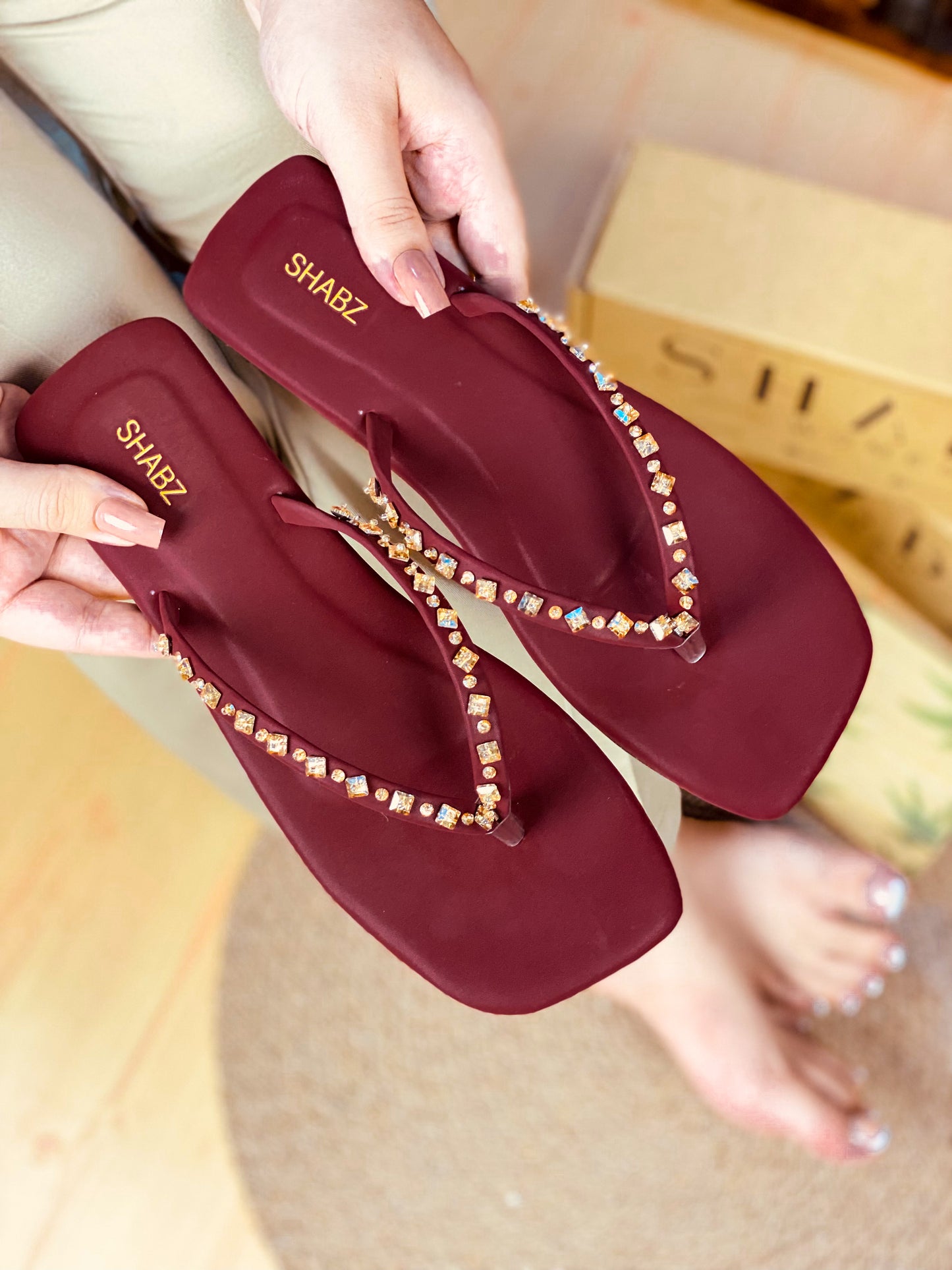 CRIMSON TIDE FLIP-FLOP