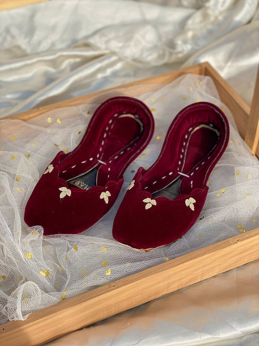 Basic Velvet (Dark Maroon)
