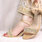 JEWEL GOLD HEEL