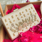 ARAAISH OFFWHITE CLUTCH