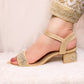 JEWEL GOLD HEEL