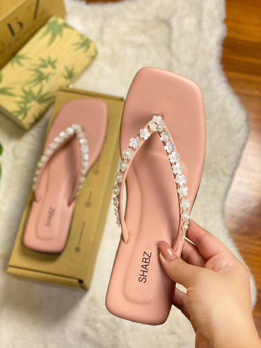 ROSE MIST FLIP-FLOP