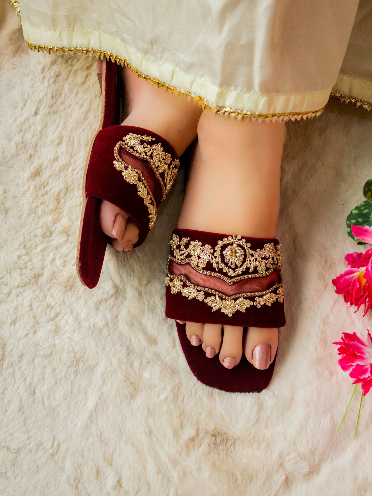 Sitara (Maroon)