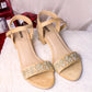 JEWEL GOLD HEEL